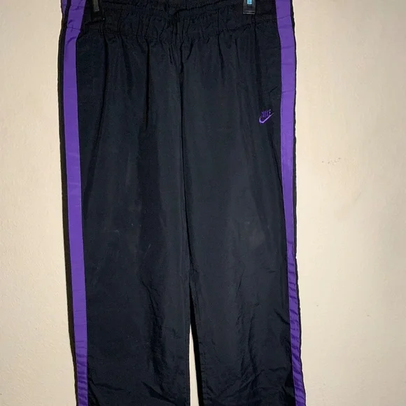 Nike Pants Jumpsuits Nike Purple And Black Windbreaker - Main Image